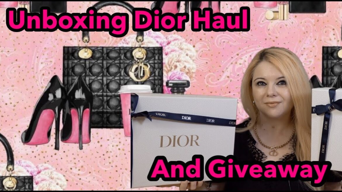Unboxing NEW Dior Haul GIFTS & Giveaway Winner! Unboxing NEW Dior Haul GIFTS & Giveaway Winner!