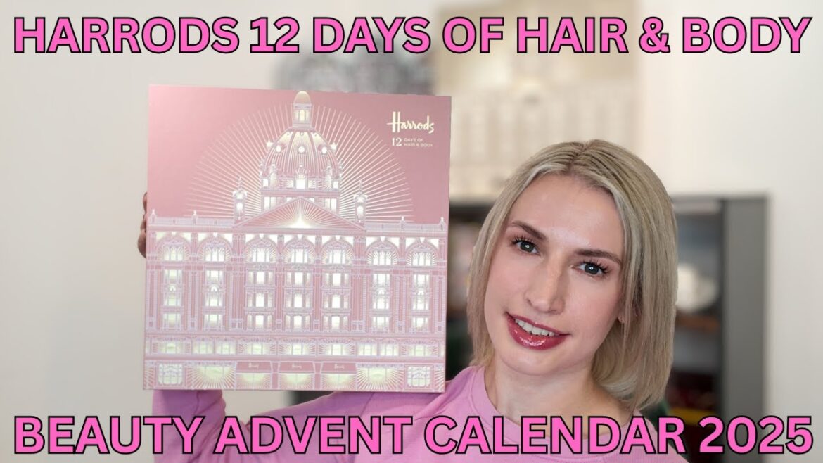 ハロッズ 12日間ビューティーアドベントカレンダー 2025 開封 | ヘア＆ボディ