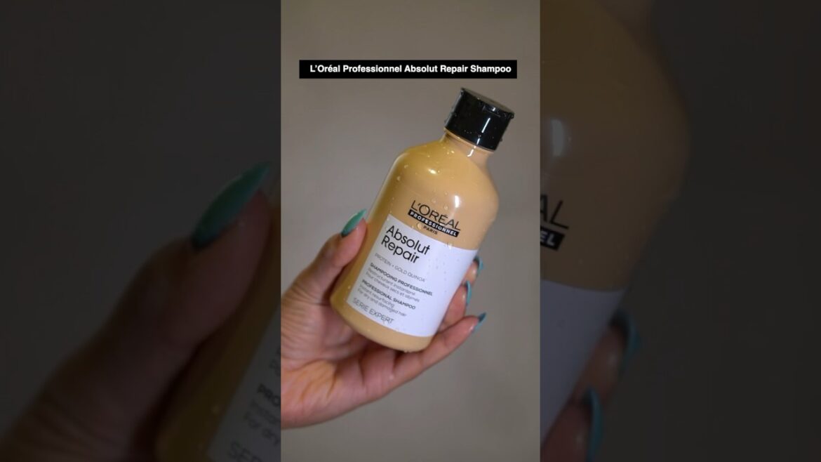 最高のヘアケア製品? |ロレアル プロフェッショナル アブソルート リペア レンジ レビュー #haircare