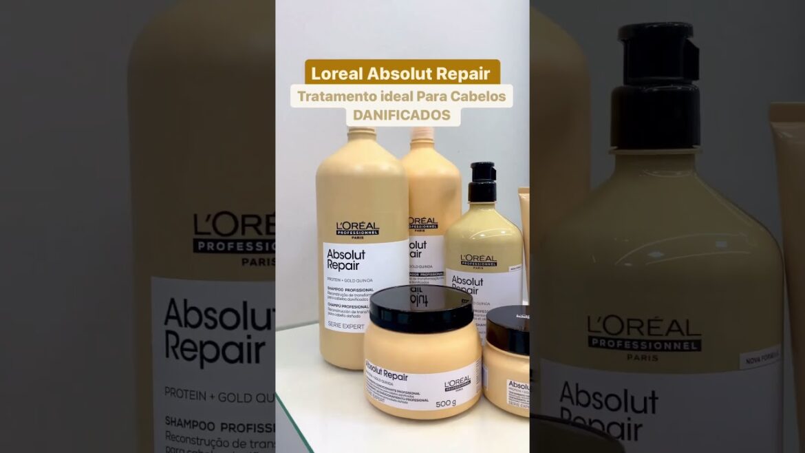 Loreal. #cabelos #absolutrepair #loreal #cabelos #hairtransformation #cabelosaudavel