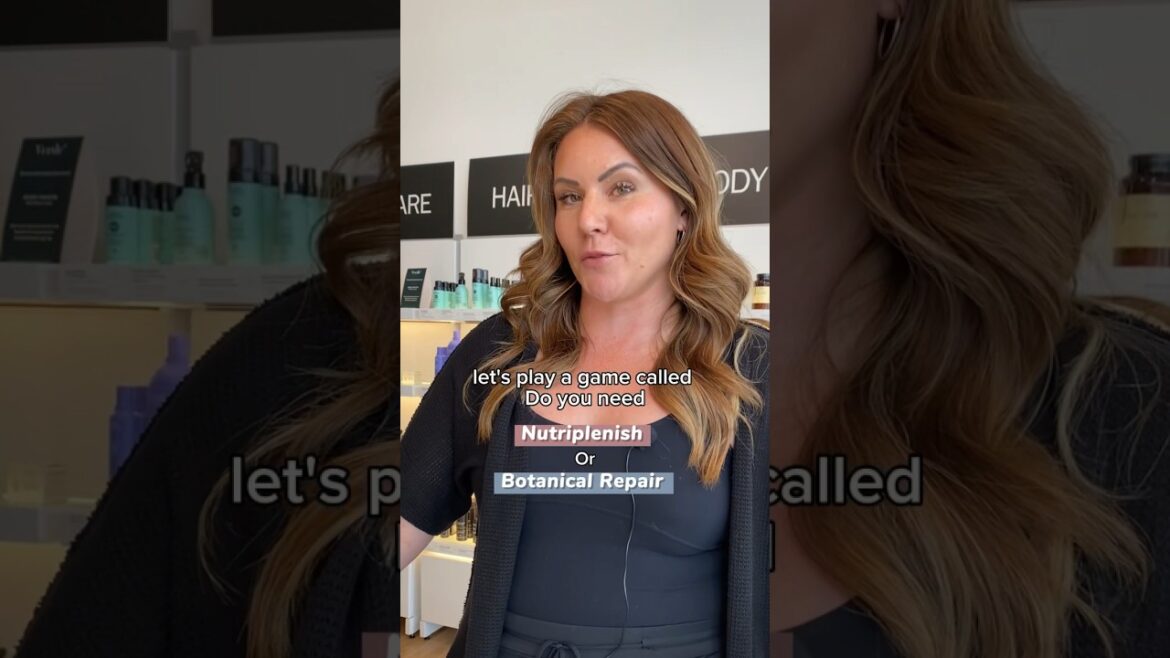 Do you need Nutriplenish or Botanical Repair! #hairstylist #haircare #aveda #avedasalon #hairsalon