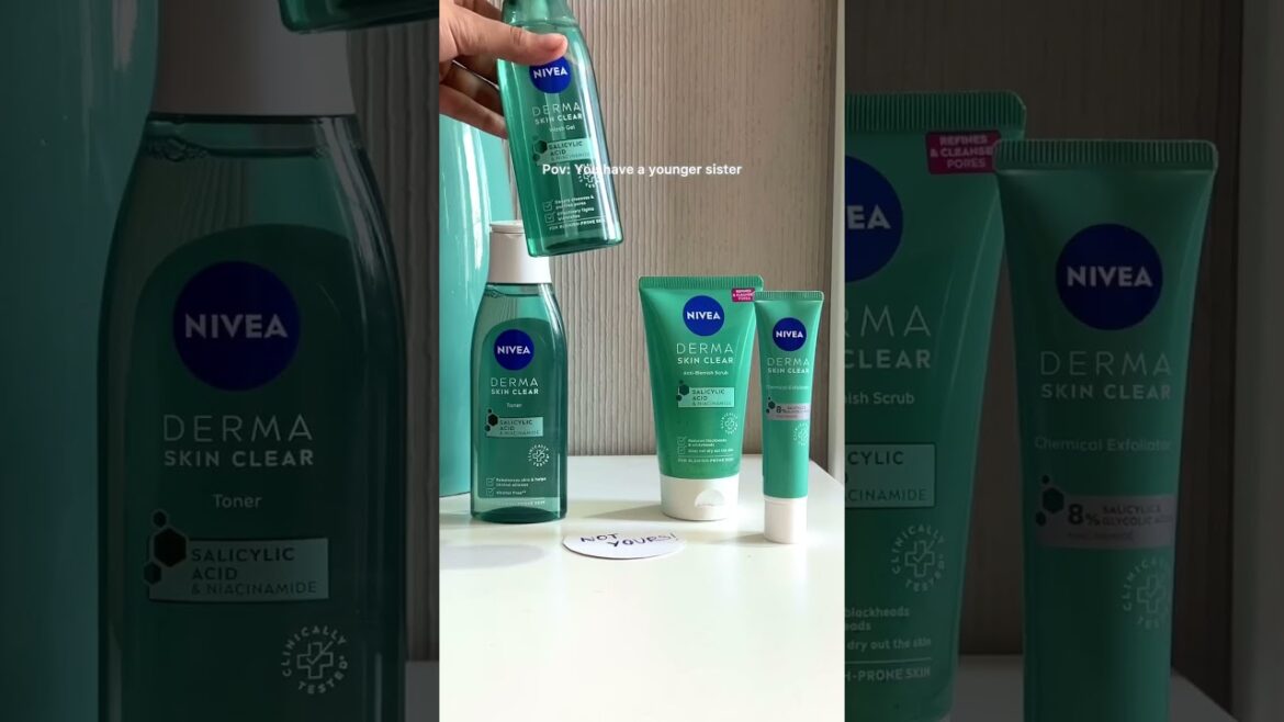 Your sister and NIVEA's latest launch 👀