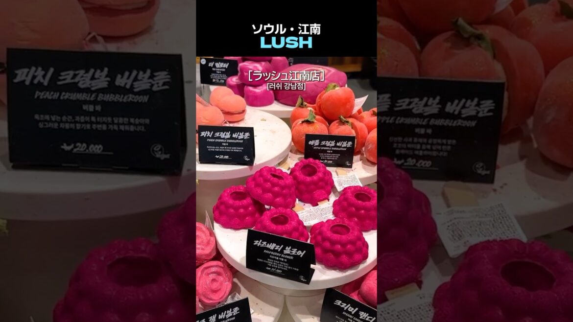 江南(カンナム)駅周辺でショッピング🫧🍏