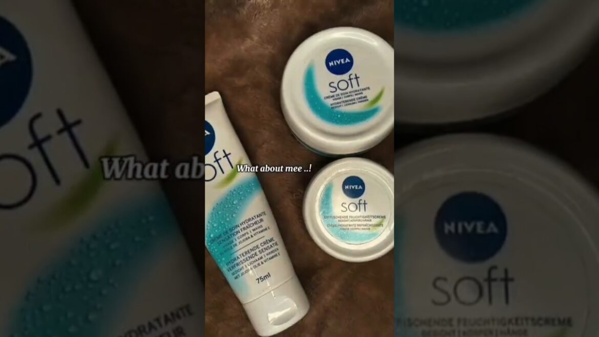 NIVEA Soft Cream😫🫶#foryou #shorts #nivea