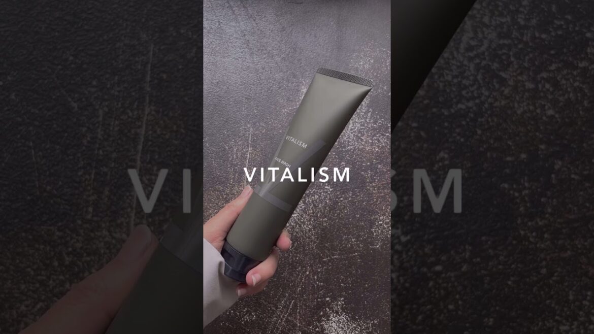 VITALISM シリーズ初の洗顔料 #shorts