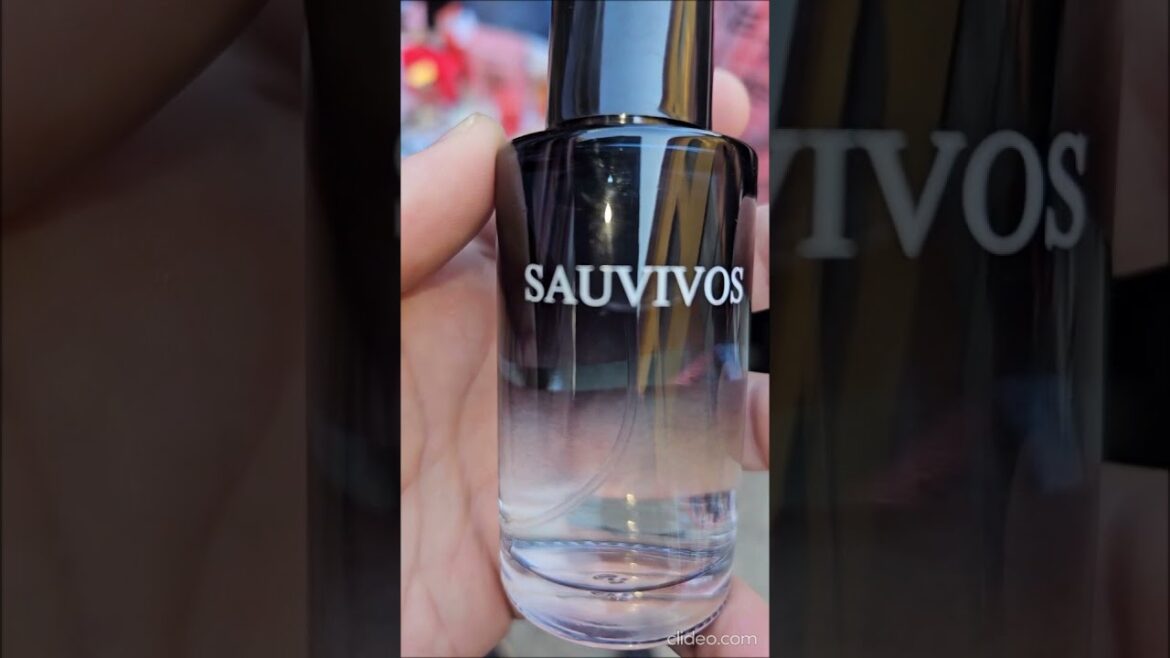 Fake Dior Sauvage perfume with funny name