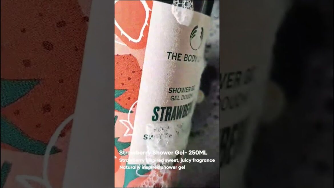 🍓 The Body Shop Strawberry Body Wash & Moisturizer Review! | Sweet & Hydrating ✨