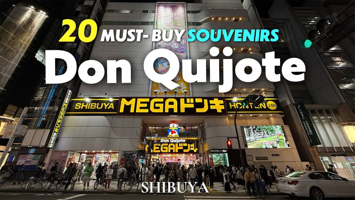 BEST 20 MUST BUY SOUVENIRS at Shibuya MEGA Don Quijote｜Japan Ultimate Guide 2025