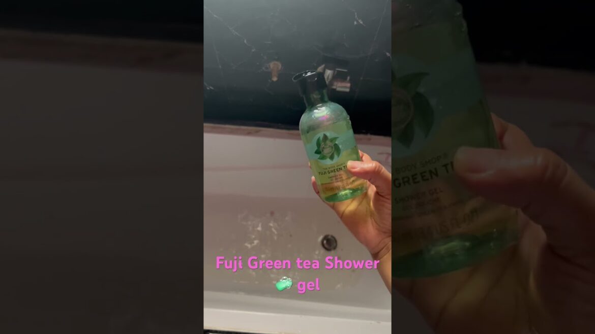 Fuji Green tea Shower 🧼 gel @bodyshopuk