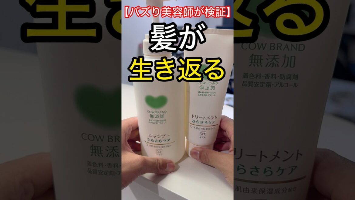 美容師が教えるこの最強シャンプーを見つけたら髪が生き返る