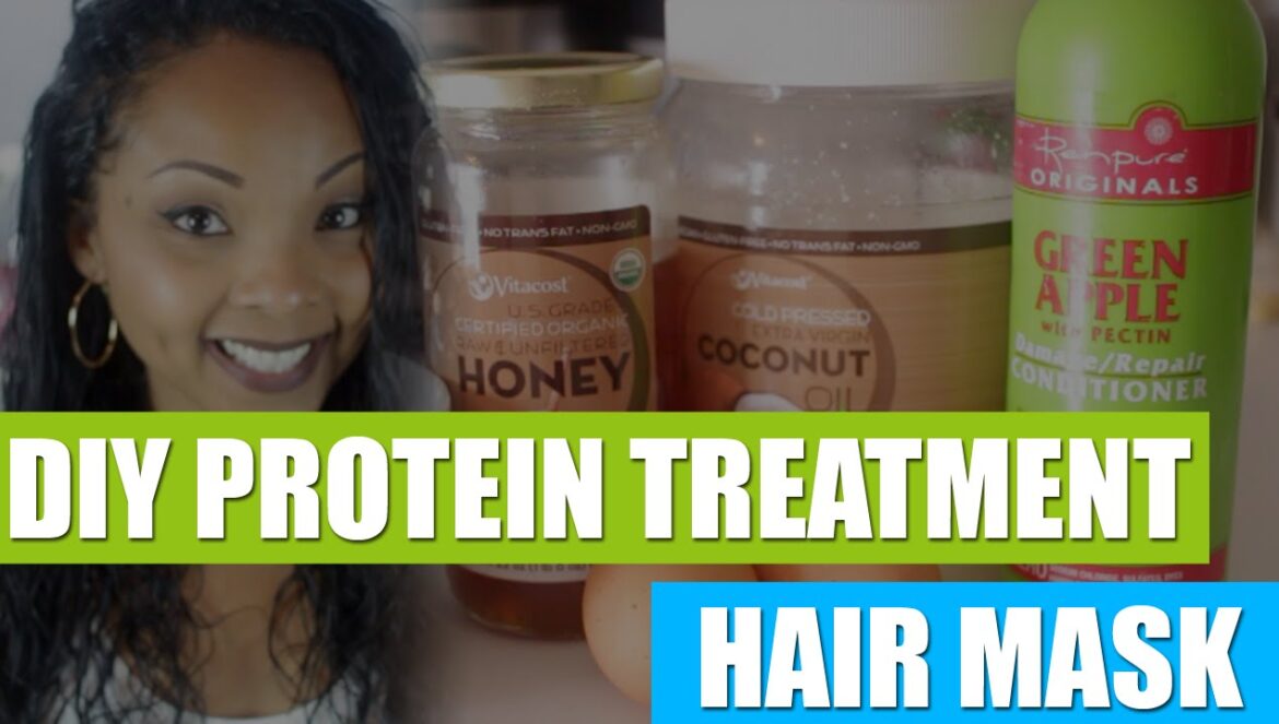 DIY Protein Treatment for Dry Damaged Hair