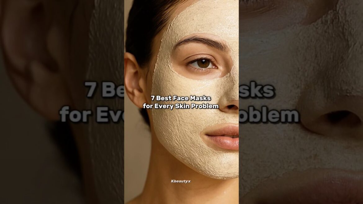 7 Best Face Masks For Every Skin Problem #shorts #skincare #viral #beauty #kpop #facemask #ytshorts