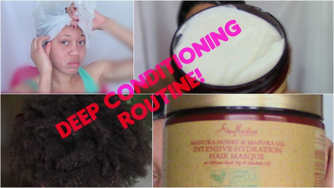 Shea Moisture Manuka Honey & Mafura Oil Intensive Hydration Hair Masque | DEMO EuniycemariC Shea Moisture Manuka Honey & Mafura Oil Intensive Hydration Hair Masque | DEMO EuniycemariC