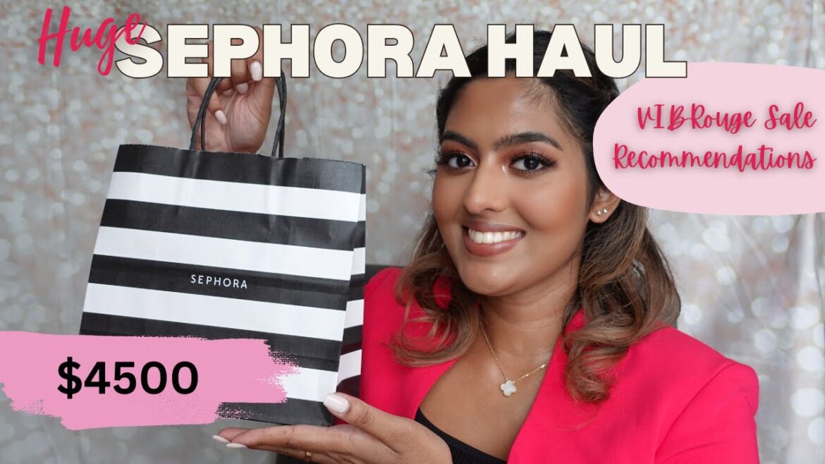 Sephora VIB ROUGE SALE Recommendations | Sephora Haul | Skincare, Hair, Body, Fragrance |Med Student