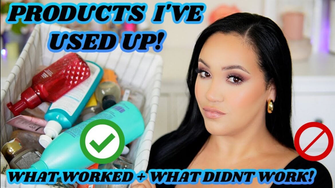 HUGE PRODUCT EMPTIES! 🗑️ PERFUMES, BODYCARE, & MORE | WHAT I LOVED +WHAT I DIDN'T LOVE 🚫 | AMY GLAM