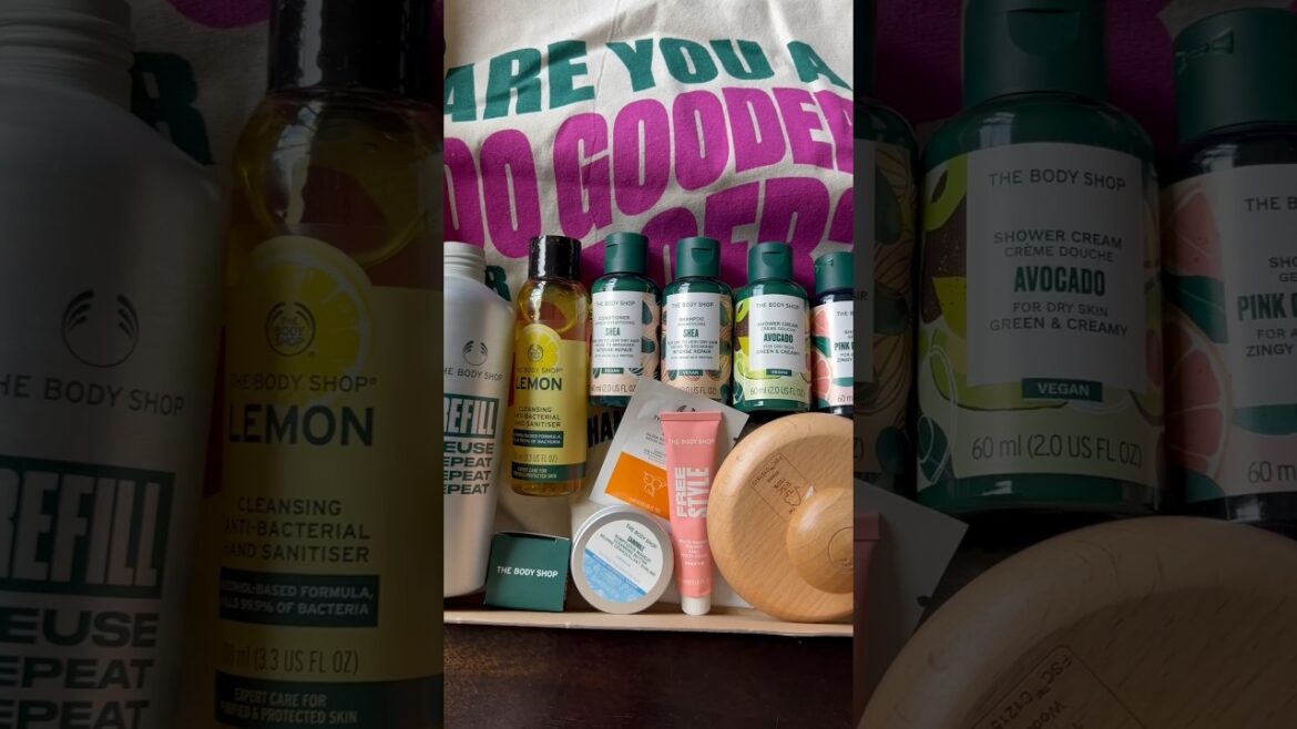 🌿Mini The Body Shop Haul with Freebies🌿