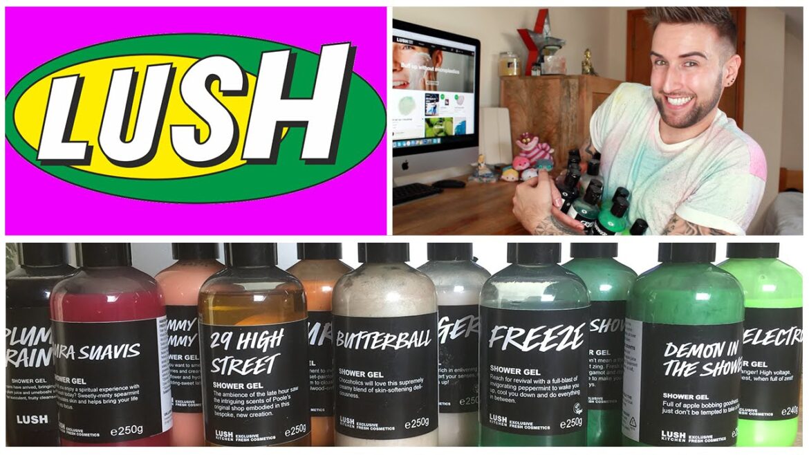 NEW LUSH KITCHEN SHOWER GEL HAUL!!!!!!!!!!!!!! NEW LUSH KITCHEN SHOWER GEL HAUL!!!!!!!!!!!!!!