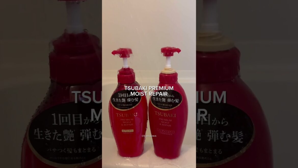 Hair care Japan #japanproducts #tsubaki #japanhaircare
