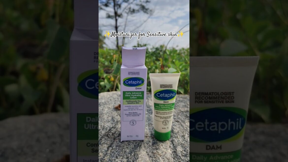 Cetaphil dam moisturizer review #dailyvlog  #meesho #amazon #unboxing  #ytshorts  #skincare #vlog