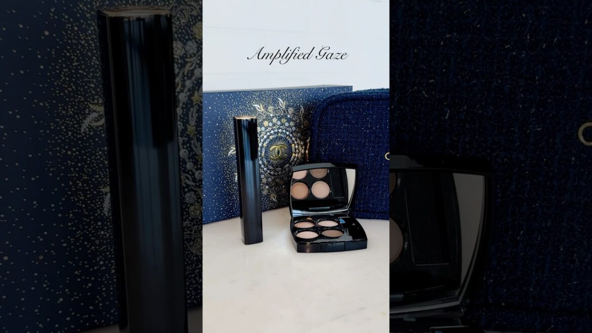 Chanel Holiday Gift Set - Amplified Gaze ✨ #Chanel #chanelbeauty #beauty #holidaygift #luxurybeauty