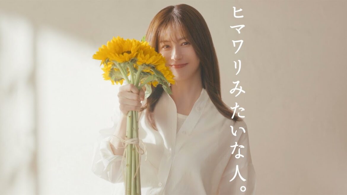 松本若菜、ヘアケアCM初出演　 “ヒマワリみたいな人”を自然体で演じる　「ディアボーテ HIMAWARI Bloom d'Or」新CM