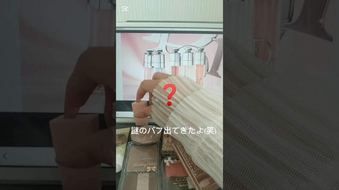 Diorはさすがに持ってないよ～(涙)😢 #コスメ #飛び出るコスメ