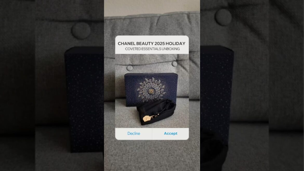 Chanel Beauty 2025 Holiday Gift Set | Coveted Essentials Unboxing