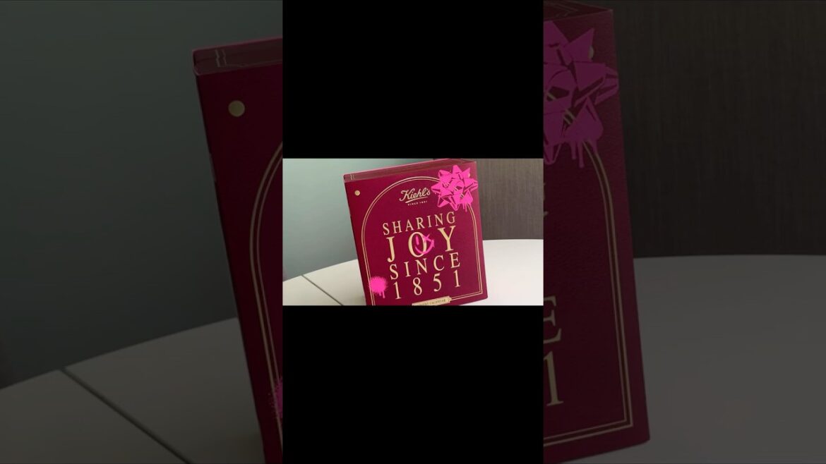 Unboxing the 2025 Kiehl’s Advent Calendar! 🌿 We’re checking out every mini #AdventCalendar2025”