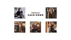 派手じゃないけど華がある「ブラウン服の選び方」黒と合わせても埋もれない「着映えるデザイン」