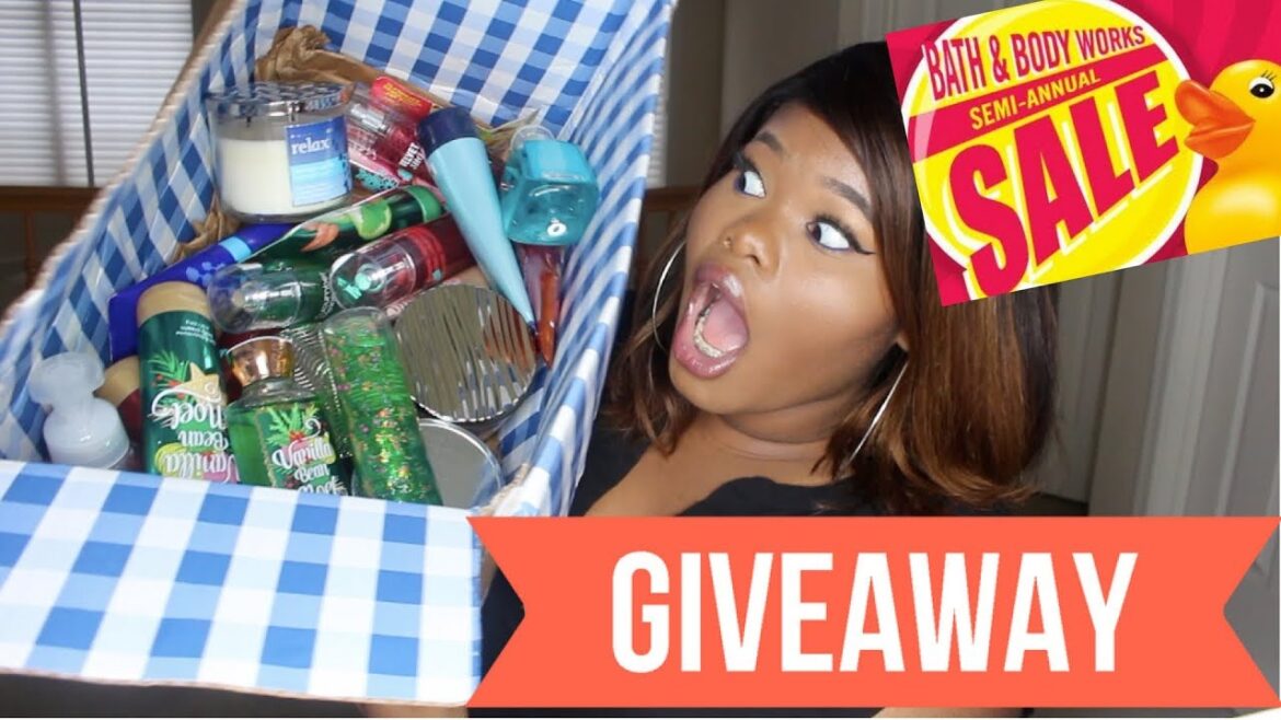 HUGE BATH AND BODY WORKS Semi Annual Sale HAUL & $100 GIVEAWAY 2018 ! (Closed)