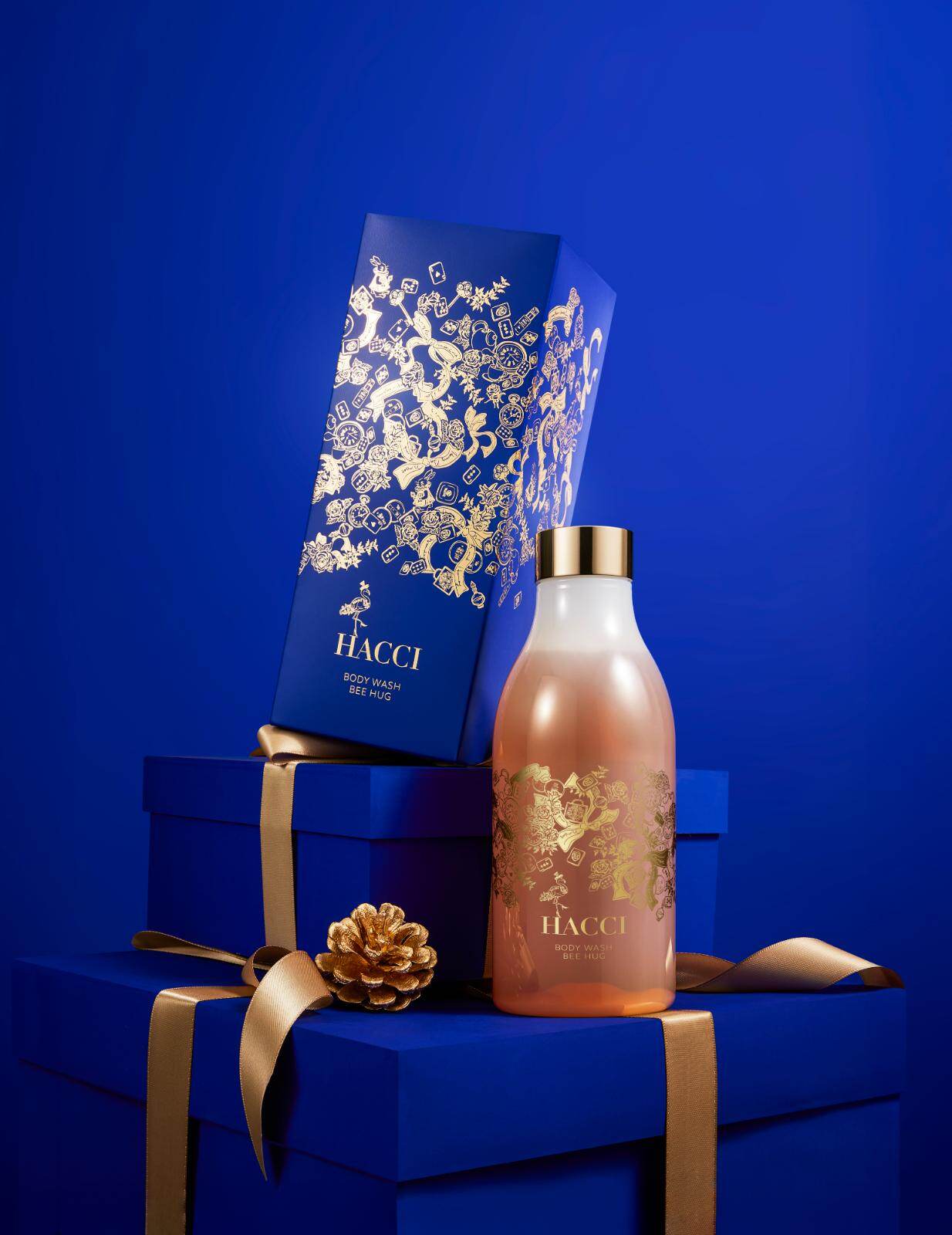 HACCI25年クリスマスコスメ“限定ハニージャスミン香る”はちみつボディウォッシュ＆クリーム