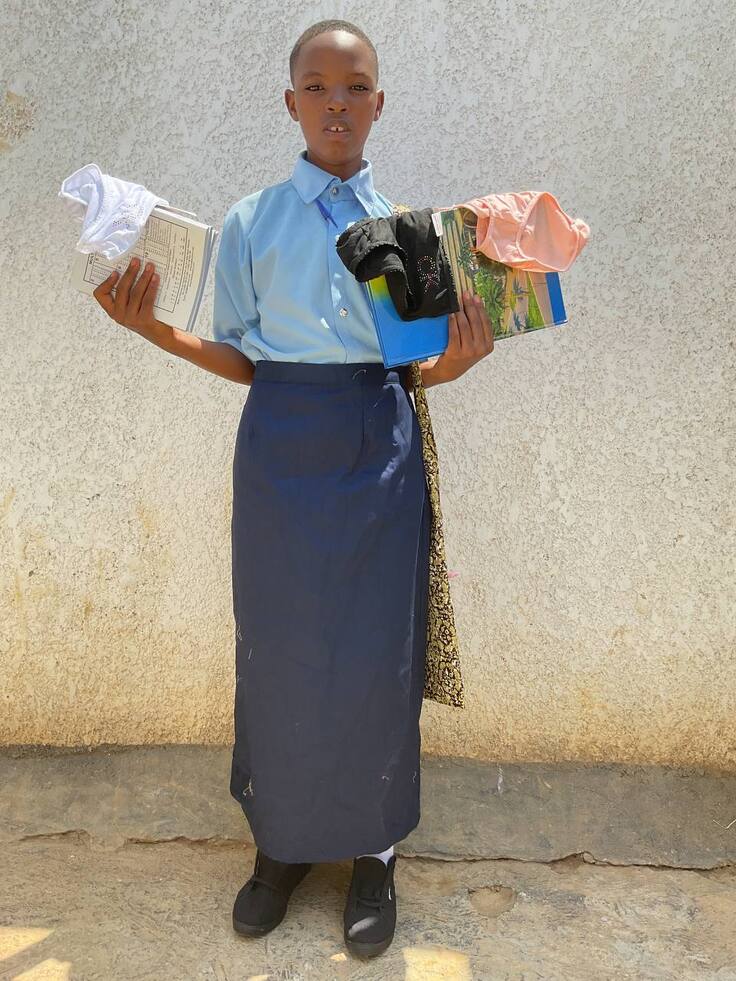 Journey House Action Rwanda が支援する子供たちの一人