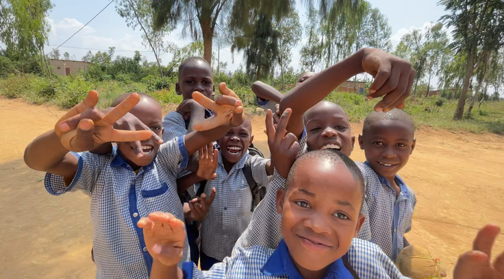 元気はつらつな小学生達