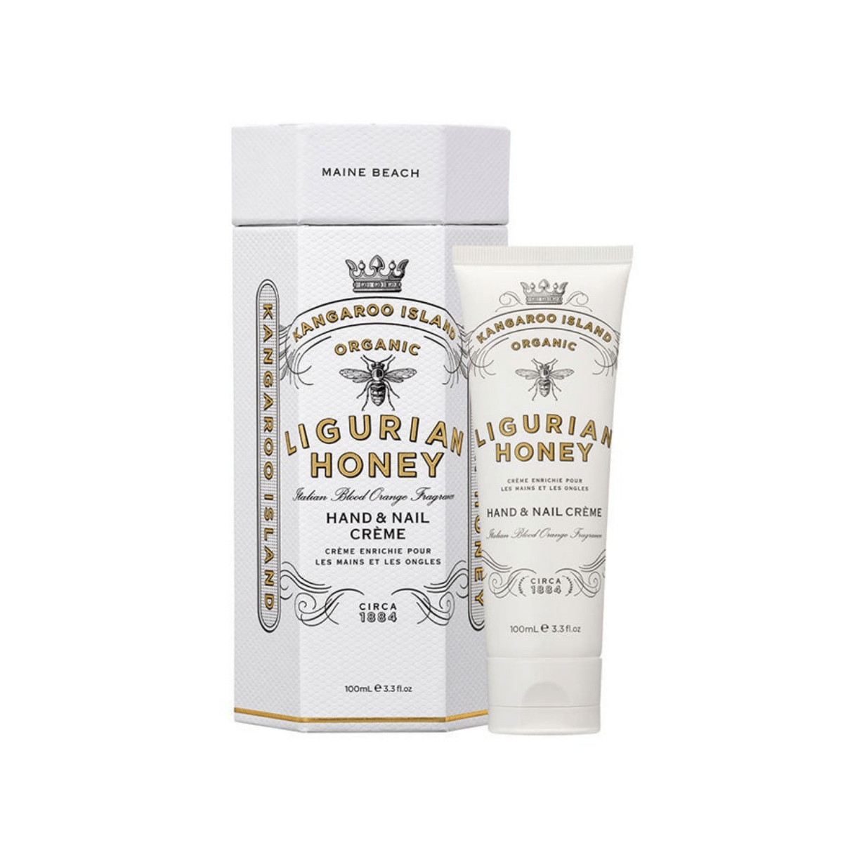 MAINE BEACH マインビーチ ハンド & ネイルクリーム  リグリアンハニー