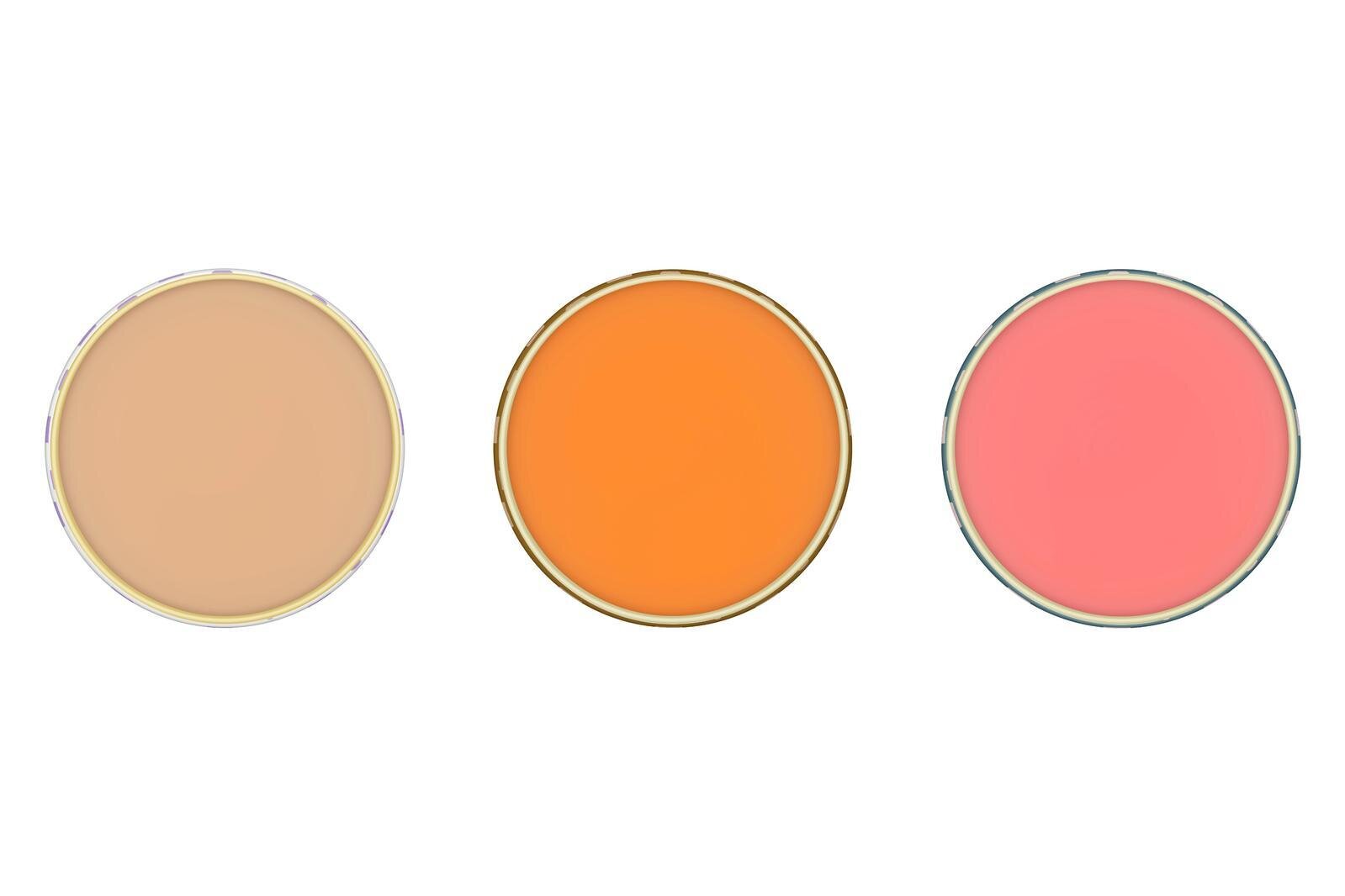 左から)リップ コンディショニング バーム 001,002,003 20g 各2,200円＜限定品＞