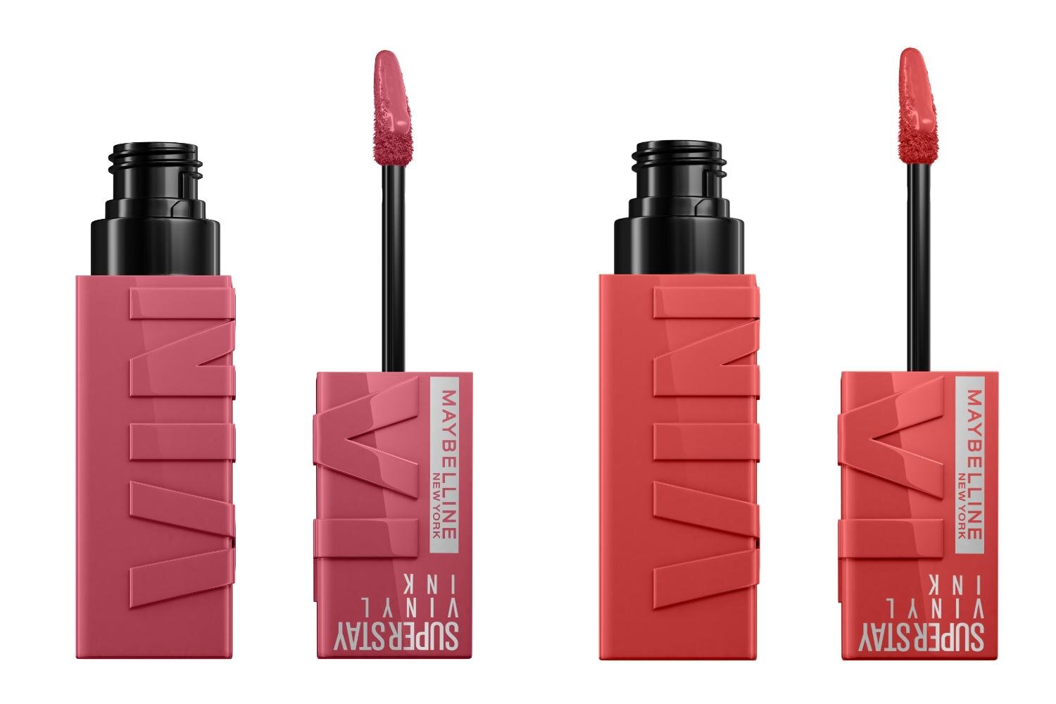 左から)「メイベリン SPステイ ヴィニルインク」280,281 1,991円＜限定品＞