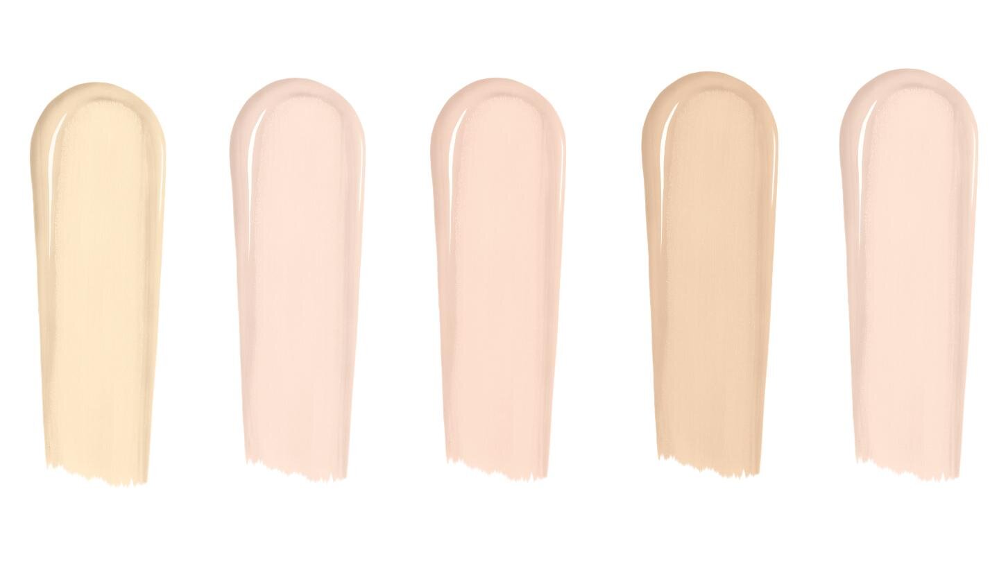 左から)「NARS ナチュラル ロングウェア ファンデーション」30mL 04782,04783,04784,04785,04786 7,480円＜新製品＞