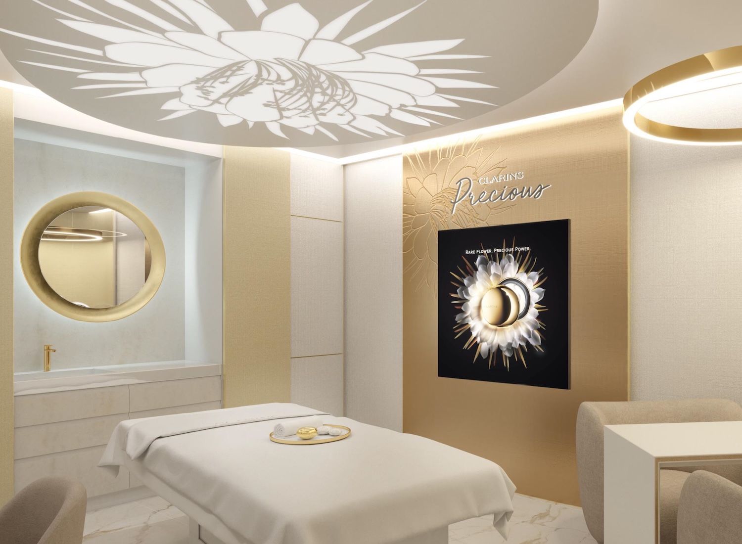 クラランス最高峰のスキンケアシリーズを使用したスパトリートメントが日本初上陸