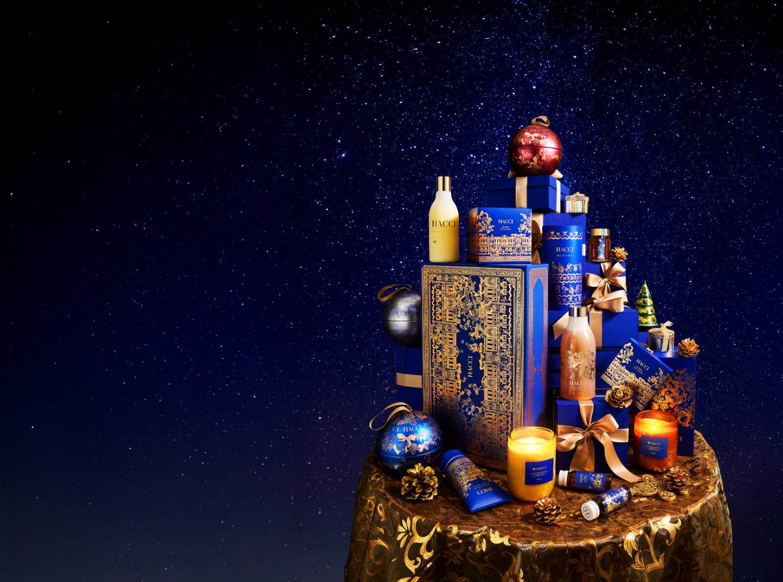 HACCI2025年クリスマスコフレ“限定ハニージャスミンの香り”ボディケアセット｜写真2