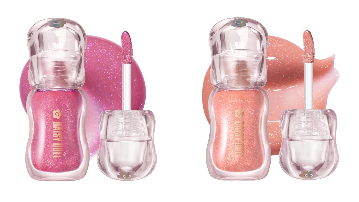 (左から)「デイジードール ジュエリー シロップ グロス」05,06 各1,760円＜新色＞