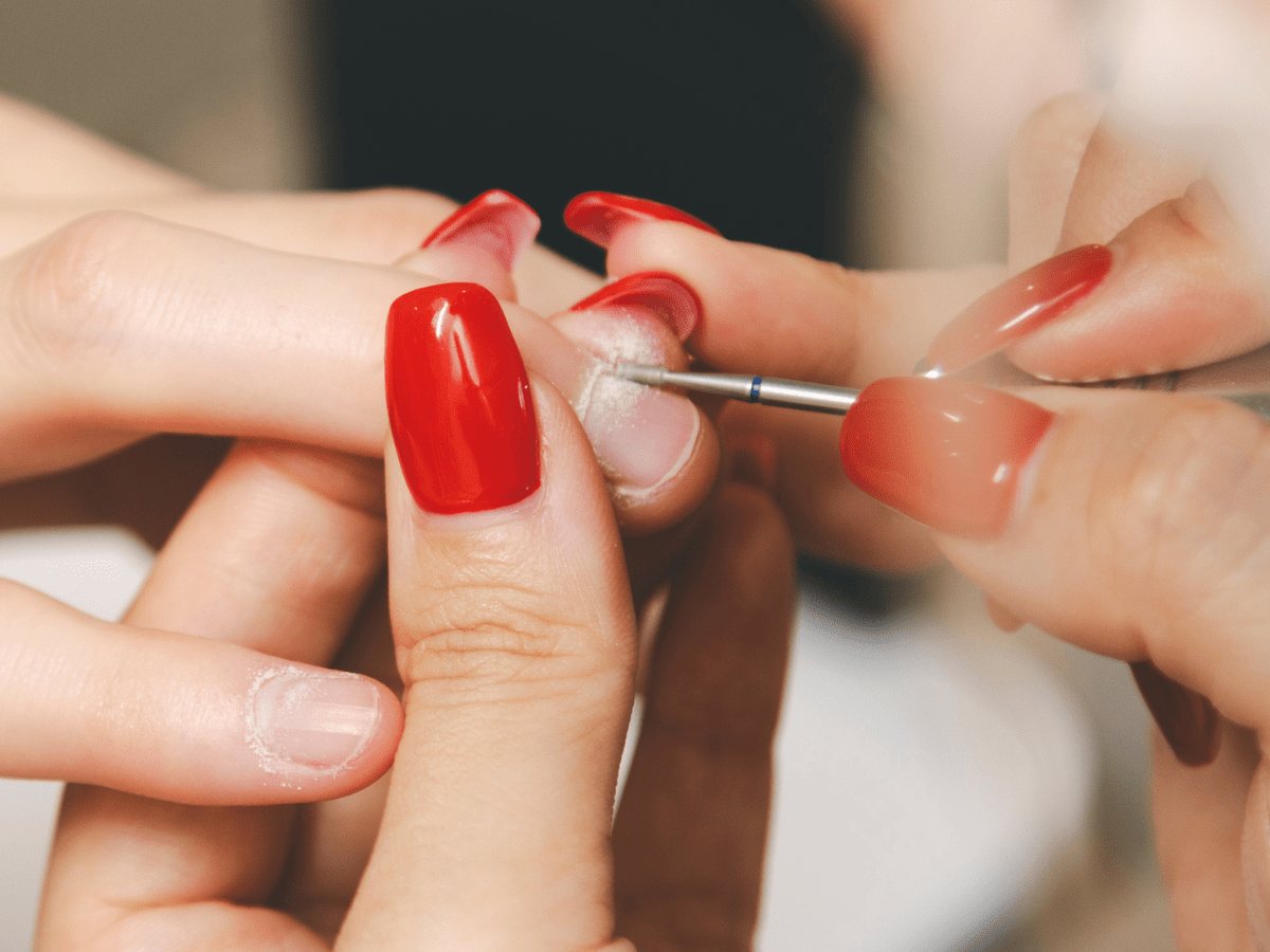 ネイル　甘皮処理　