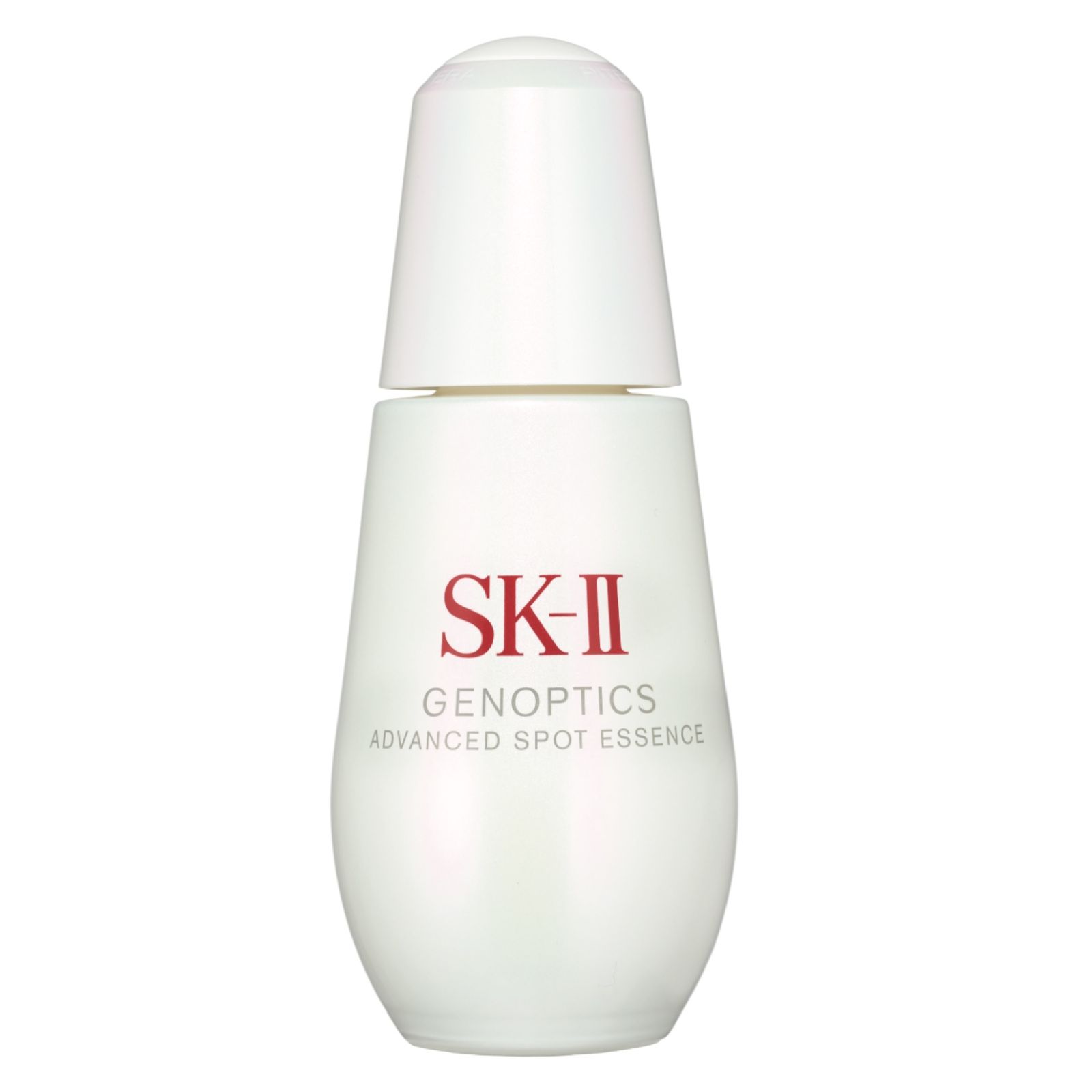 角層の水分量を高めて潤いバリアを強化。メラニンの生成を抑えてシミの根を断ち切る。ジェノプティクス アドバンスド スポット エッセ ンス〈医薬部外品〉 50ml ¥25300(4月5日発売)/SK II