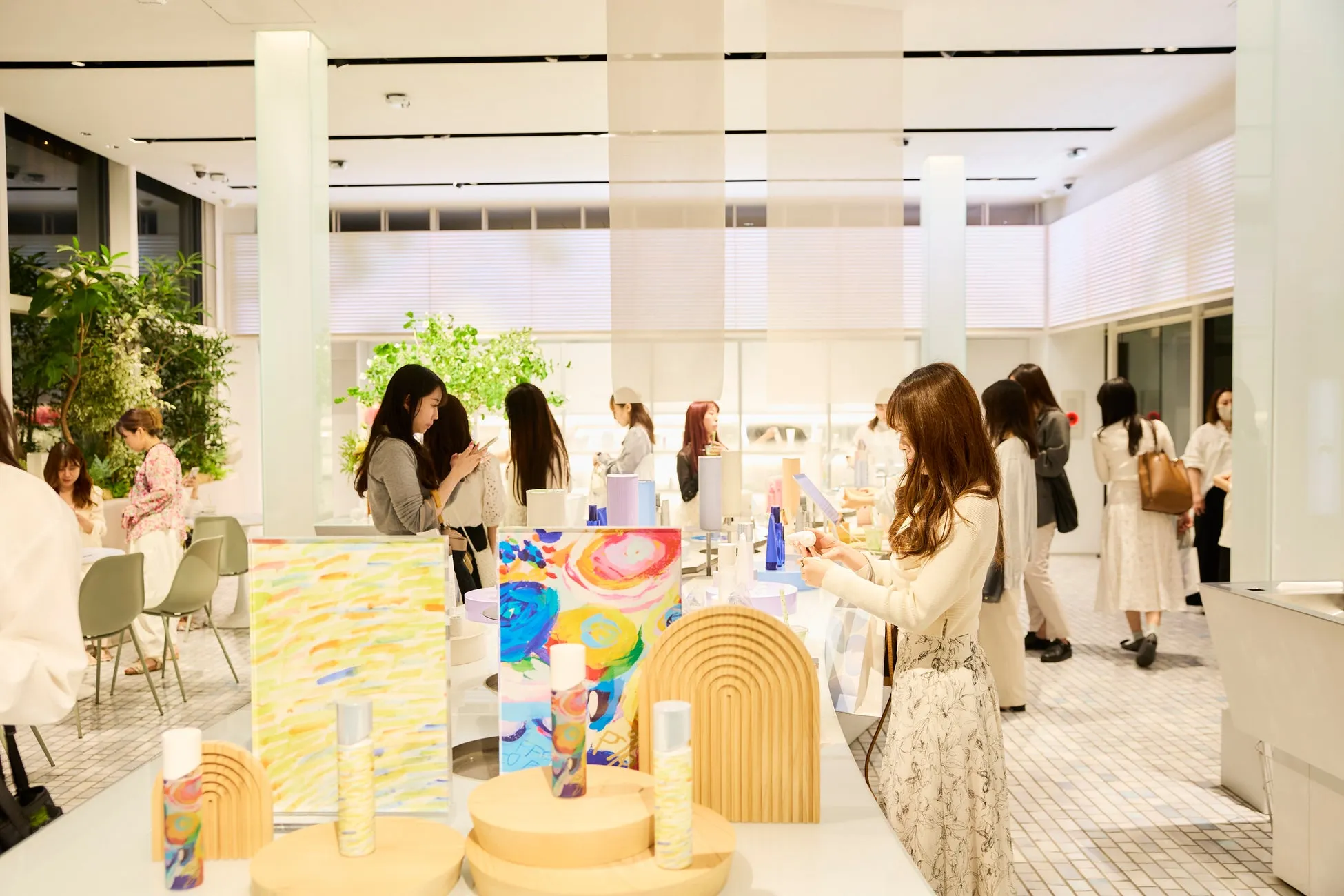 店内イベントの様子