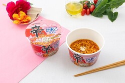 辛ラーメンの人気No.1レシピ「辛ラーメン ロゼ カップ」がセブン-イレブンで先行発売!