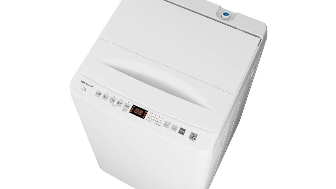 【Amazonベストセラー1位】ハイセンス「洗濯機」は一人暮らしのまとめ洗いや部屋干し派にぴったりの容量7kgモデル【8月21日】 - All About ニュース