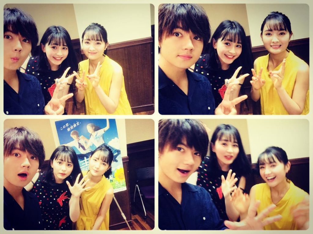 昨日はアフレコ＆取材日でした！
葵さん、佐野さん、久間田さんありがとうございました〜！
.
#自撮り
#3ショット 
#ピースからの
#ピースからの
#ポスター...