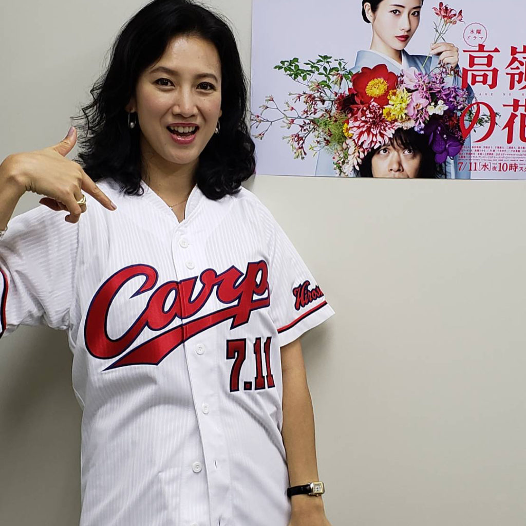 幻の始球式...雨

#高嶺の花
#戸田菜穂...