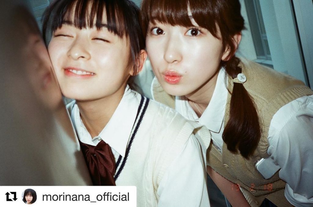 #森七菜
#日比美思 
@morinana_official
・・・
最近の悩み...3Aロス。
もりなな

#3A 
#3A好きなのバレてーら...