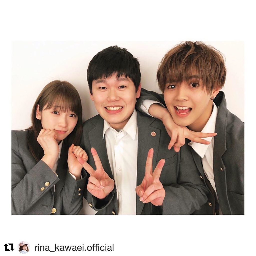 今夜10:30はゾクゾクタイム
#川栄李奈
#片寄涼太
#高尾悠希
#3A
@rina_kawaei.official
・・・
わたしたちチーム24︎︎
3年A...