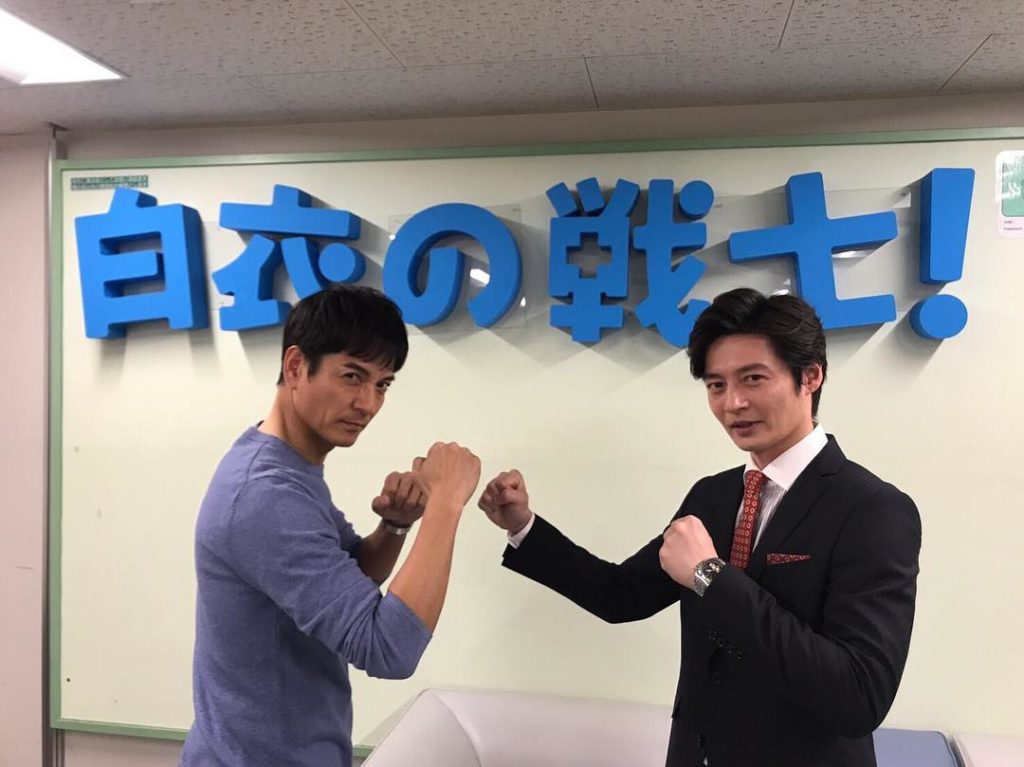 師長と夏美(水川あさみ)のお見合い相手がバチバチ明日放送の第2話で、この2人が初めて顔を合わせます‬﻿
﻿
#夏美をめぐる男の戦い？﻿
#オフショットお願いした...